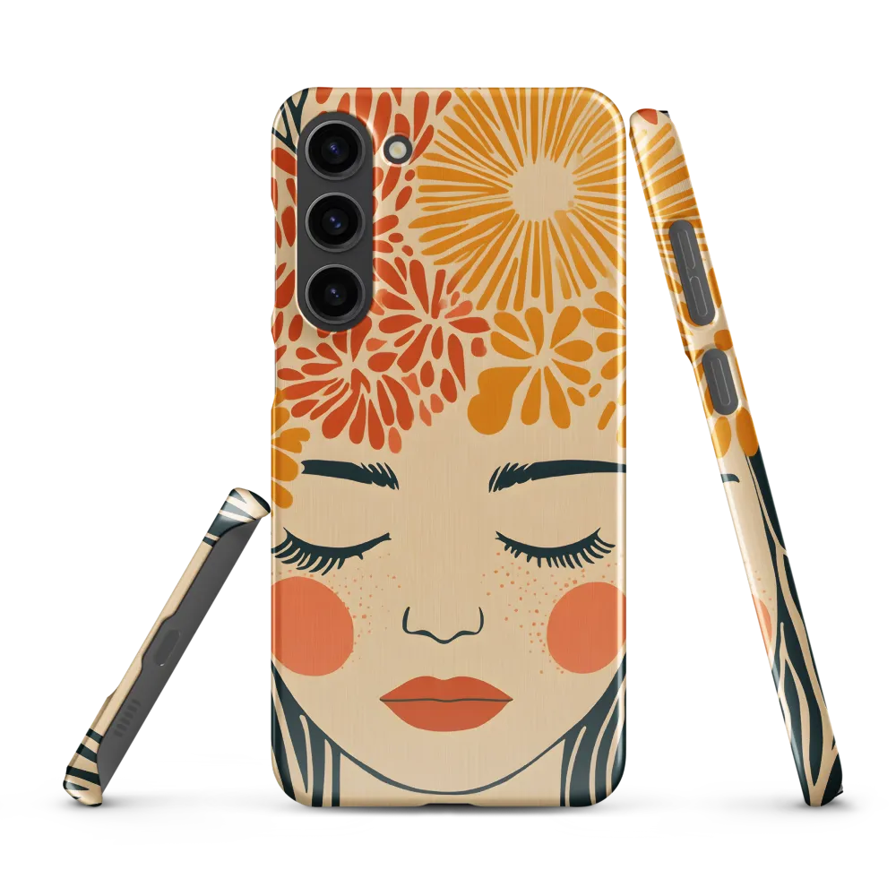 Serenity in Bloom | Phone Case |  S23 Plus | Snap Case | Glossy
