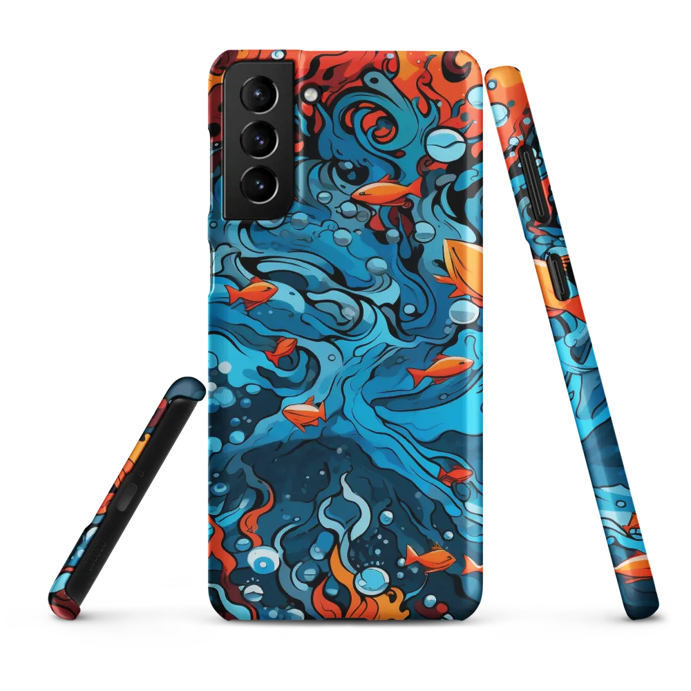 Fluid Harmony: Ocean and Flames