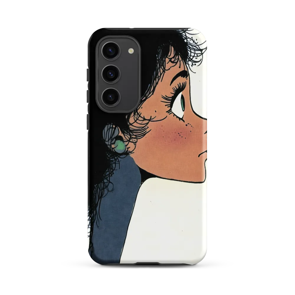 Whispers of Contemplation | Phone Case |  S23 Plus | Tough Case | Matte