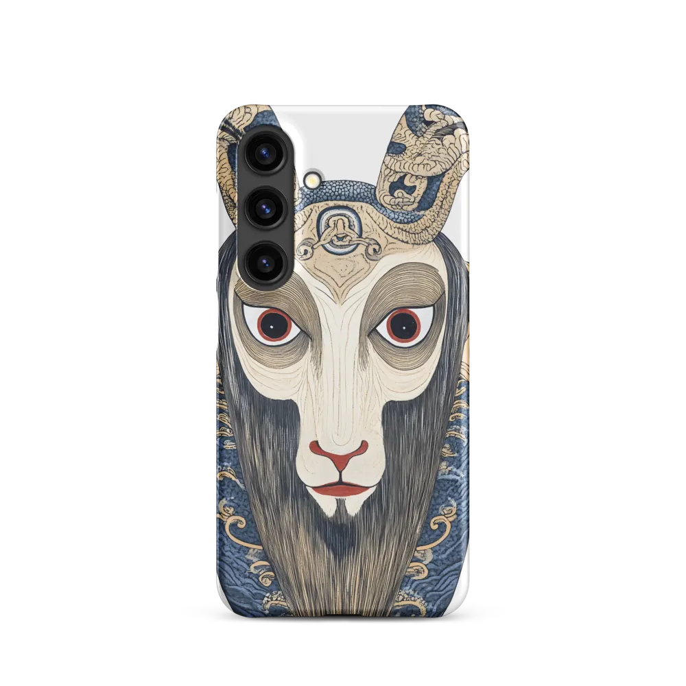 Ethereal Gaze of the Ram | Phone Case |  S24 | Snap Case | Matte