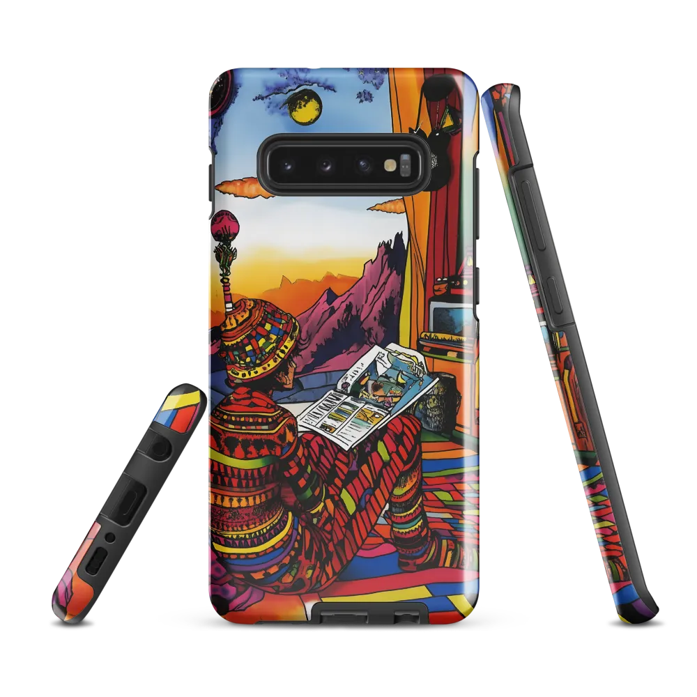 Psychedelic Reverie | Phone Case |  S10 Plus | Tough Case | Glossy