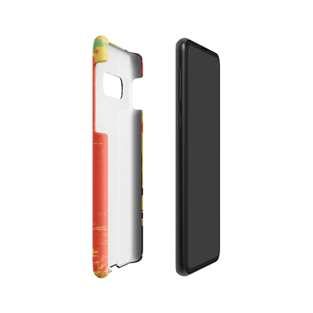Journey to the Stars: A Retro-Futuristic Landscape | Phone Case |  S10e | Snap Case | Matte