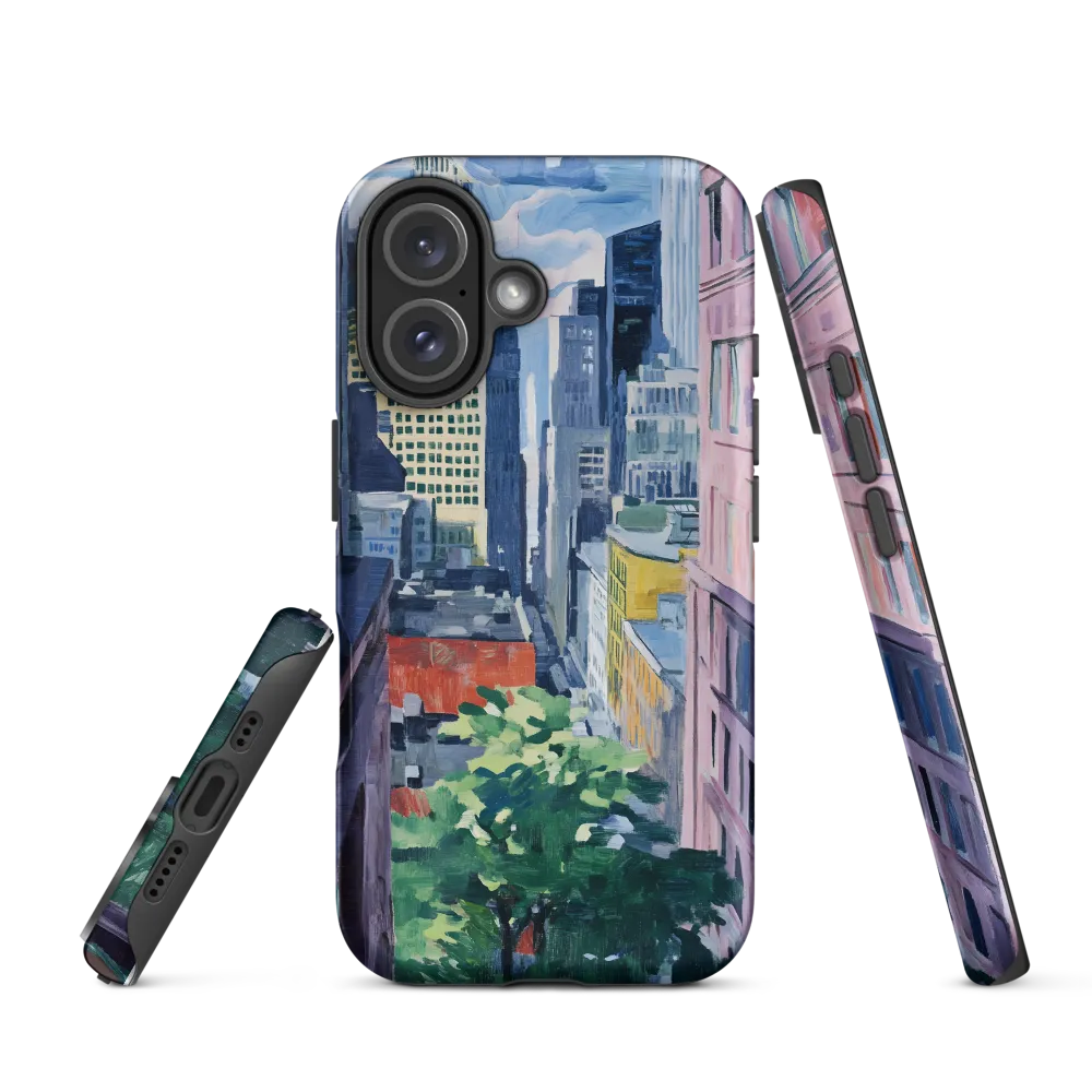 Urban Symphony: A Cityscape in Color | Phone Case