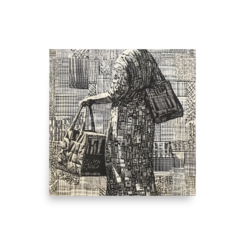Urban Reflections: A Shopping Narrative | Poster | 10″×10″