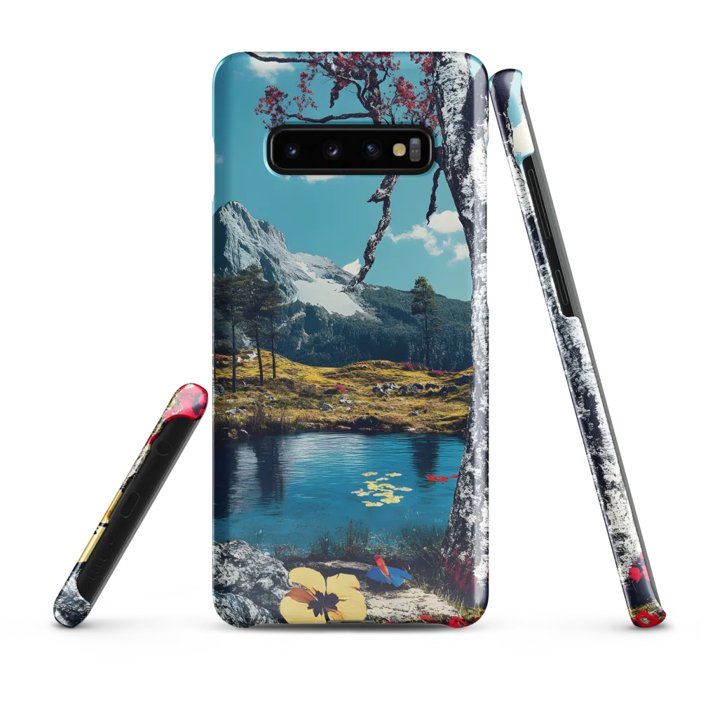 Serenity in Surreal Landscape | Phone Case |  S10 Plus | Snap Case | Glossy