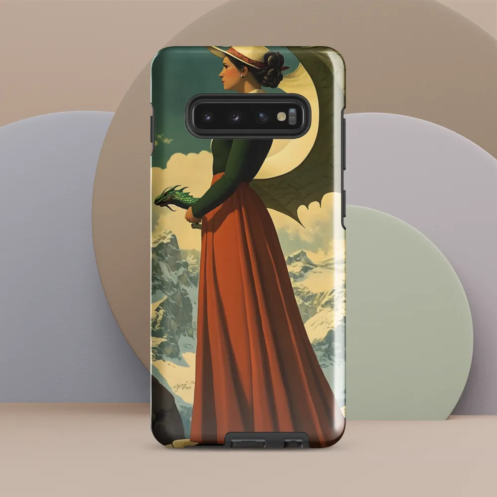 Mystic Harmony: The Dragon Keeper | Phone Case |  S10 Plus | Tough Case | Glossy