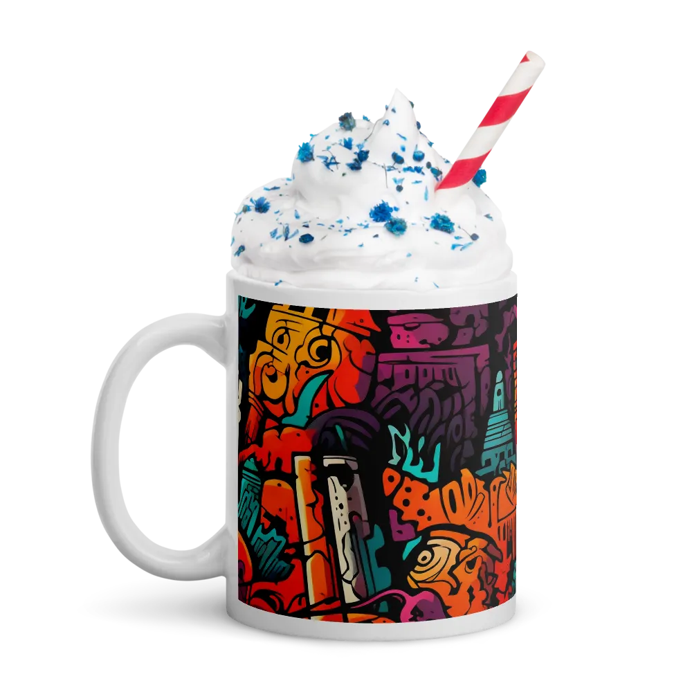 Vibrant Urban Surrealism | Mugs | Multiple Sizes & Colors