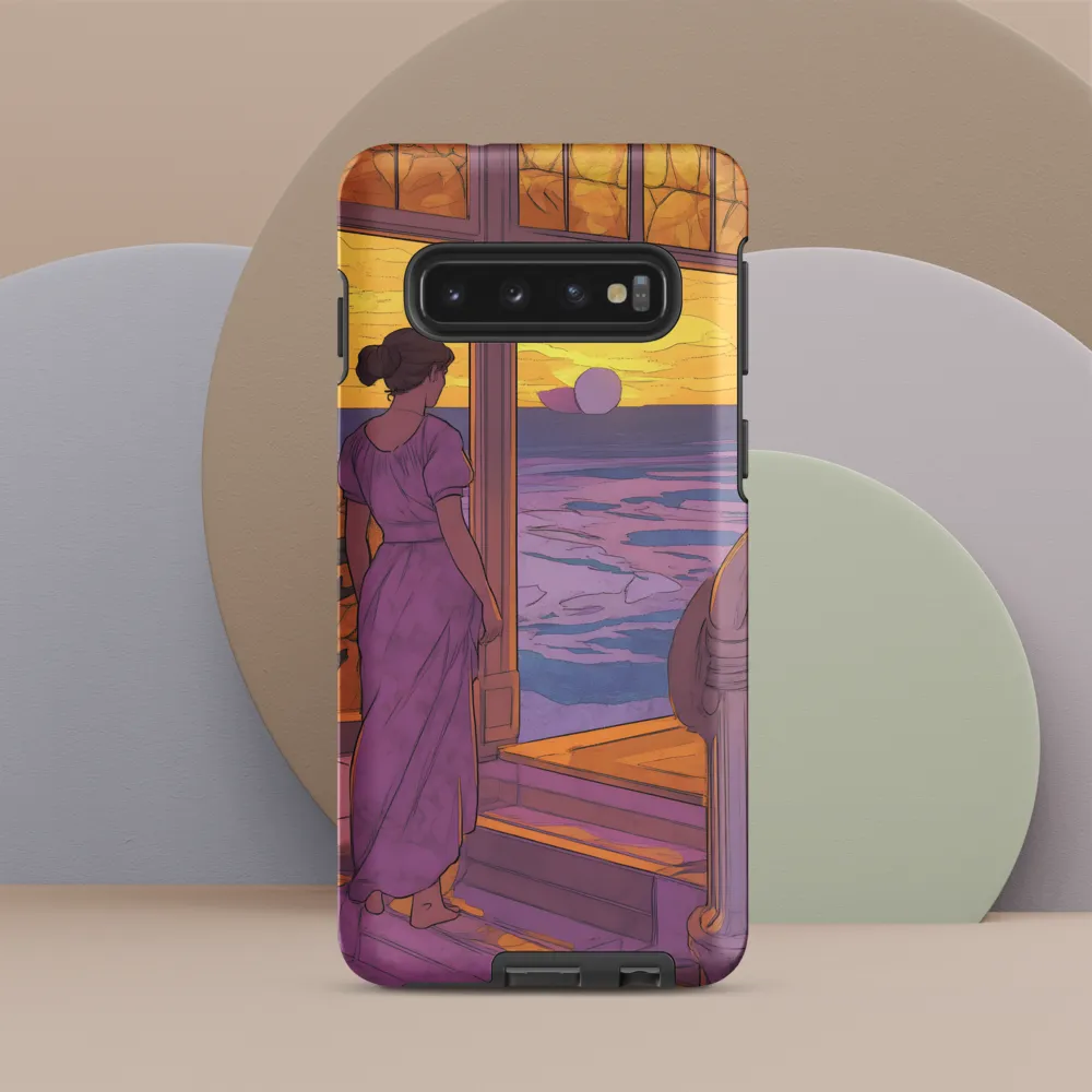 Whispers of the Sunset | Phone Case |  S10 | Tough Case | Matte
