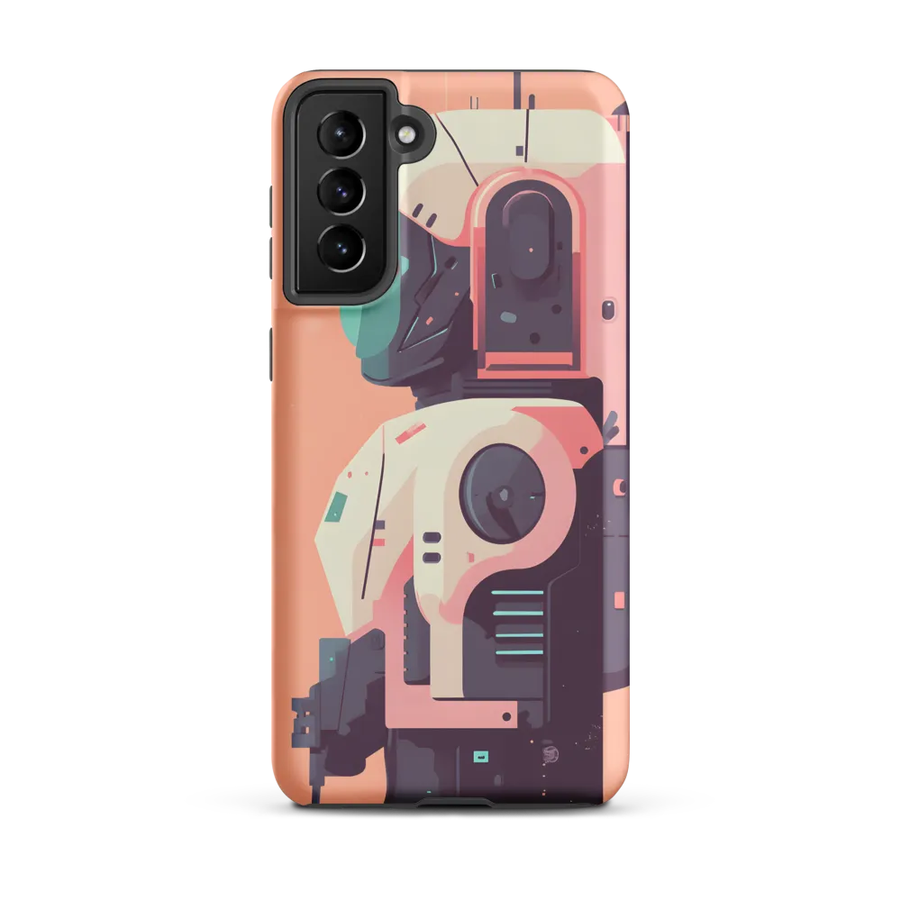 Futuristic Astronaut Bot | Phone Case |  S21 Plus | Tough Case | Matte