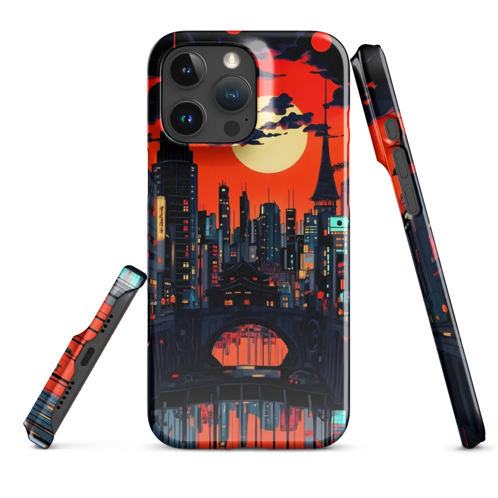 Nightfall in a Neon City