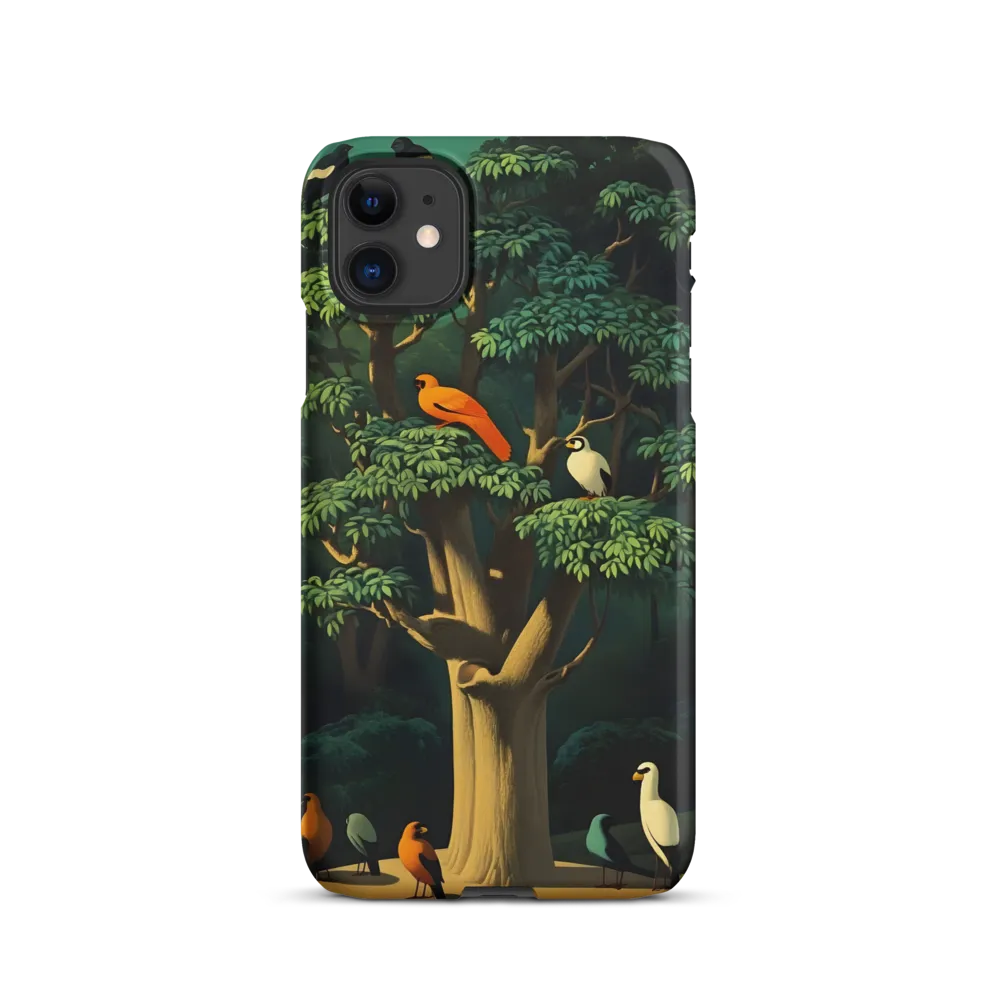 Harmony in Color: A Surreal Bird Symphony
