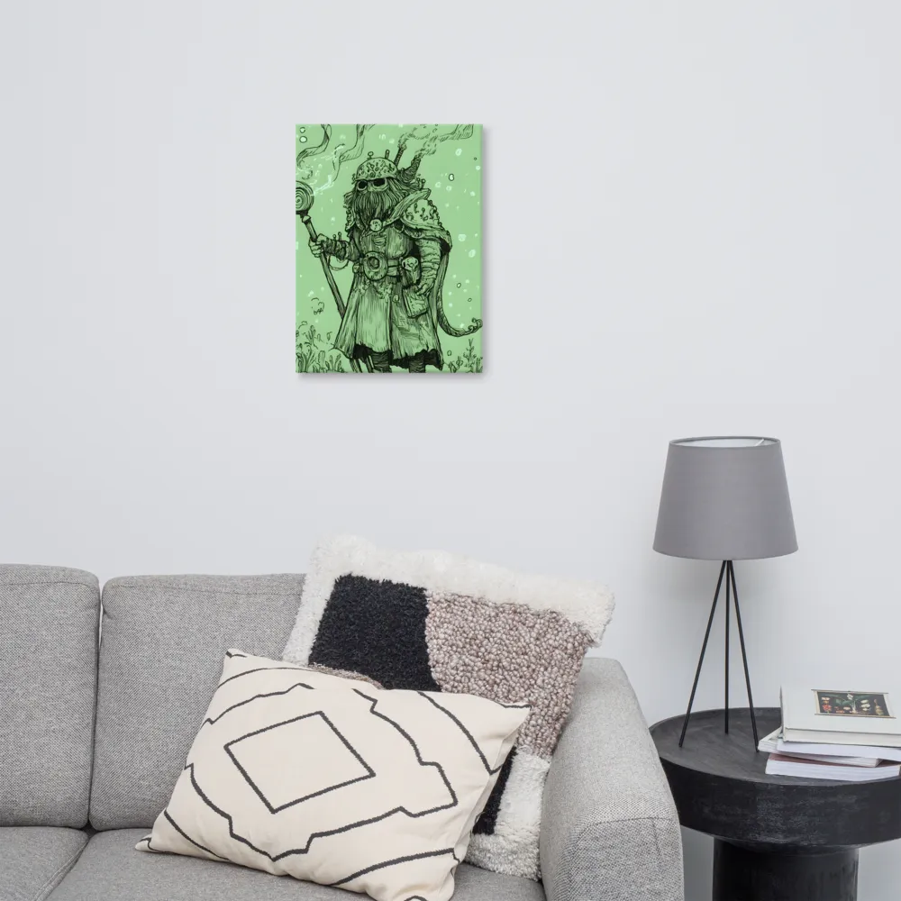 The Enigmatic Wizard | Canvas | 18″×24″