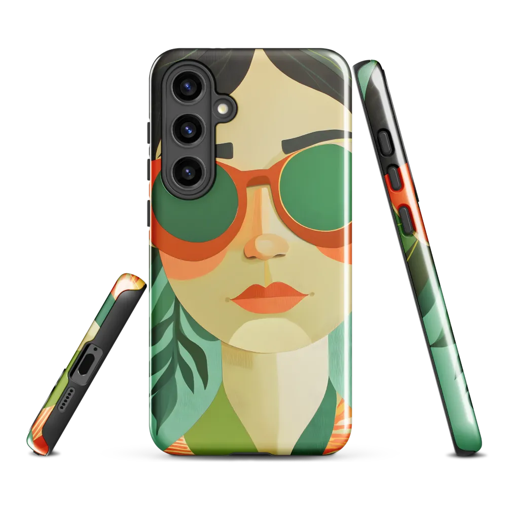 Bold Serenity: A Modern Portrait
