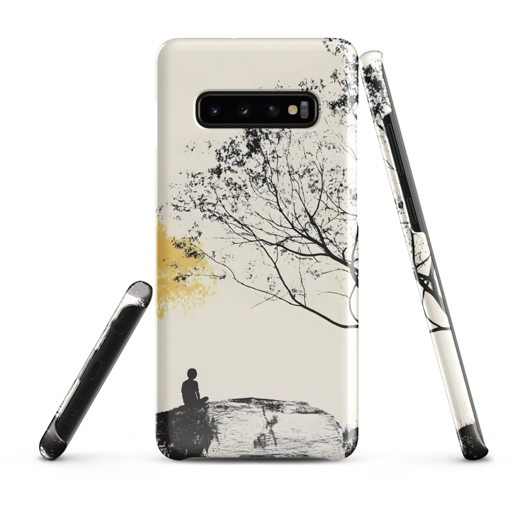 Whispers of Solitude | Phone Case |  S10 Plus | Snap Case | Glossy