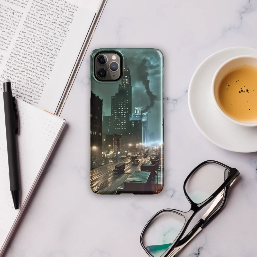 City of Shadows: A Nocturnal Symphony | Phone Case |  11 Pro Max | Snap Case | Glossy