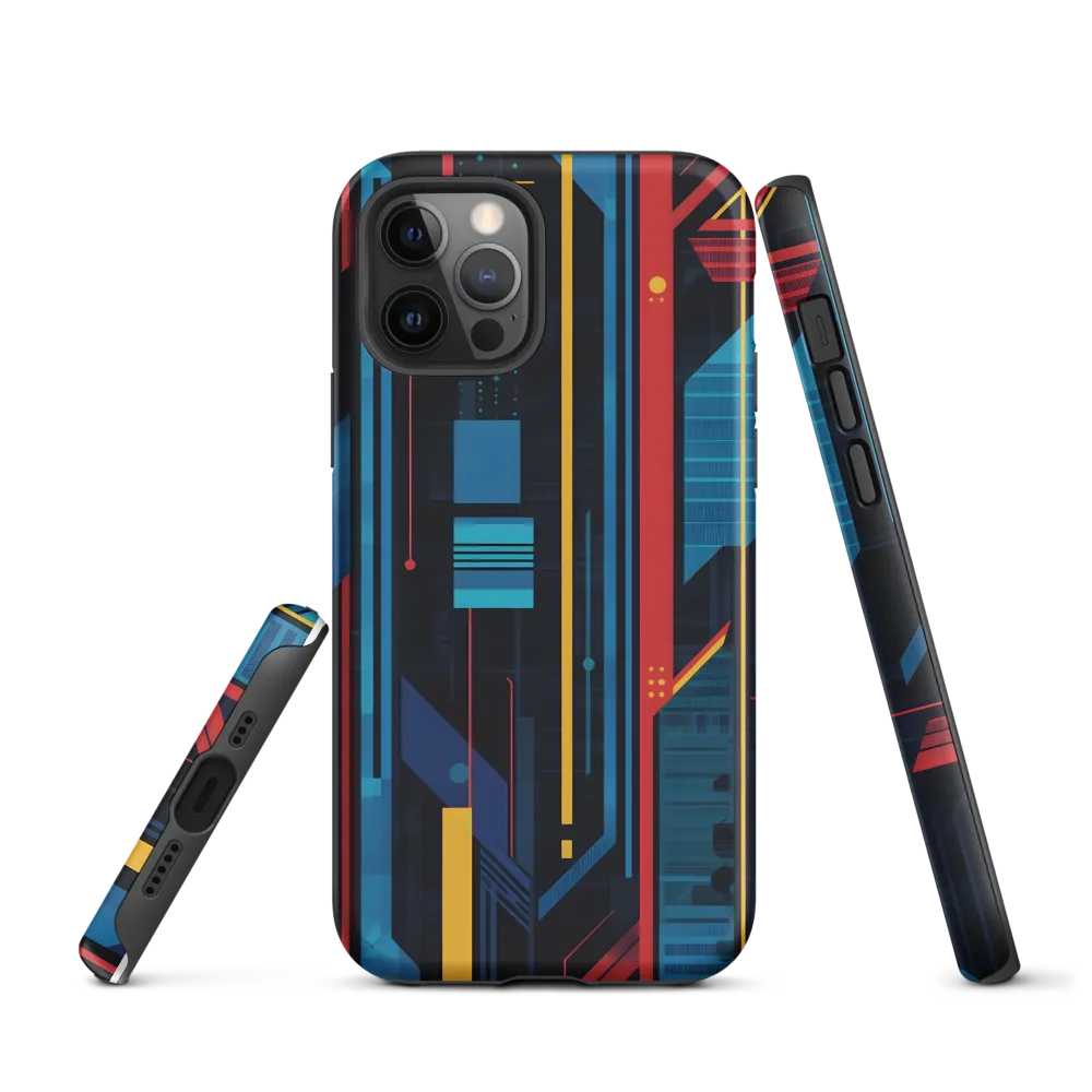 Symphony of Lines | Phone Case |  12 Pro | Tough Case | Matte