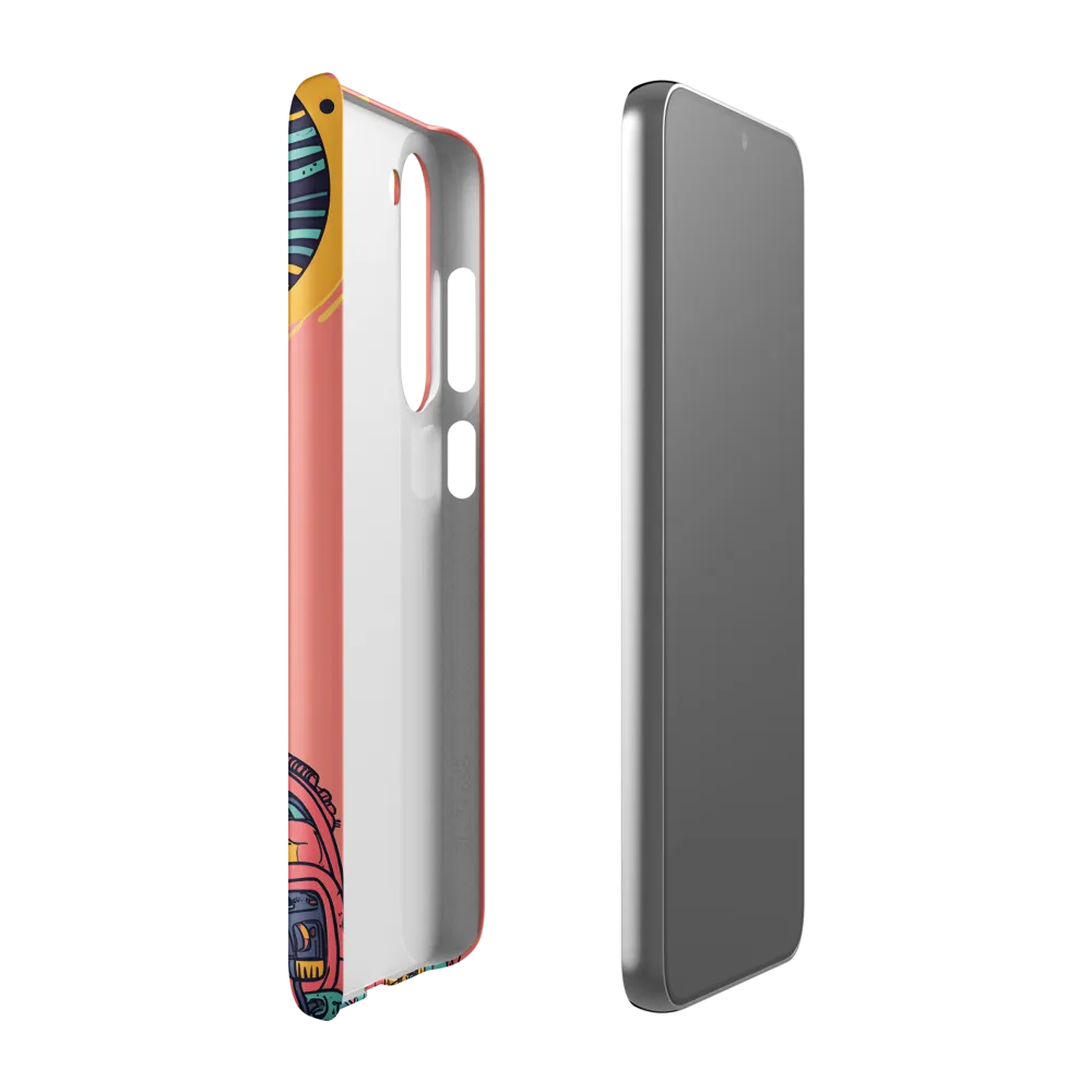 Exploration Beyond: A Digital Astronaut | Phone Case |  S23 Plus | Snap Case | Matte