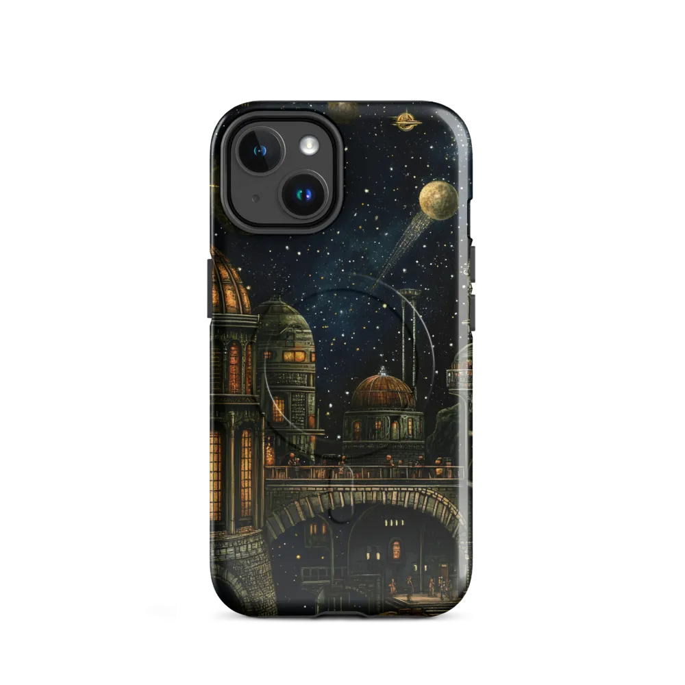 Celestial City: A Journey Through the Cosmos | Phone Case |  14 | MagSafe® Tough Case | Glossy