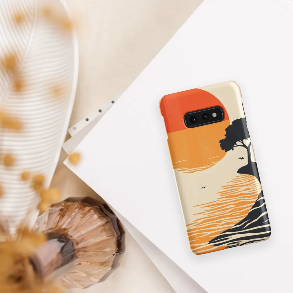 Serene Sunset | Phone Case |  S10e | Snap Case | Matte