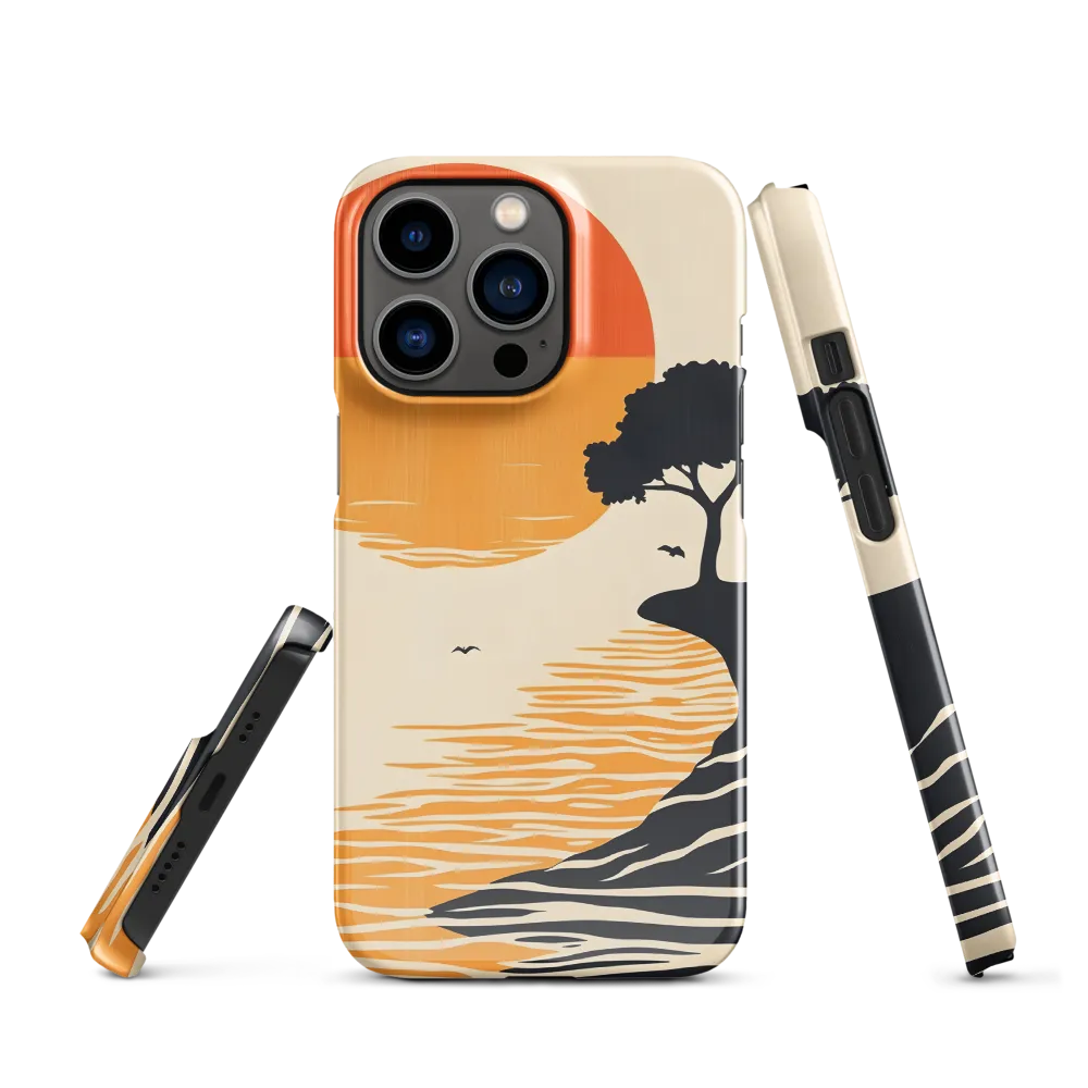Serene Sunset | Phone Case |  13 Pro | Snap Case | Glossy