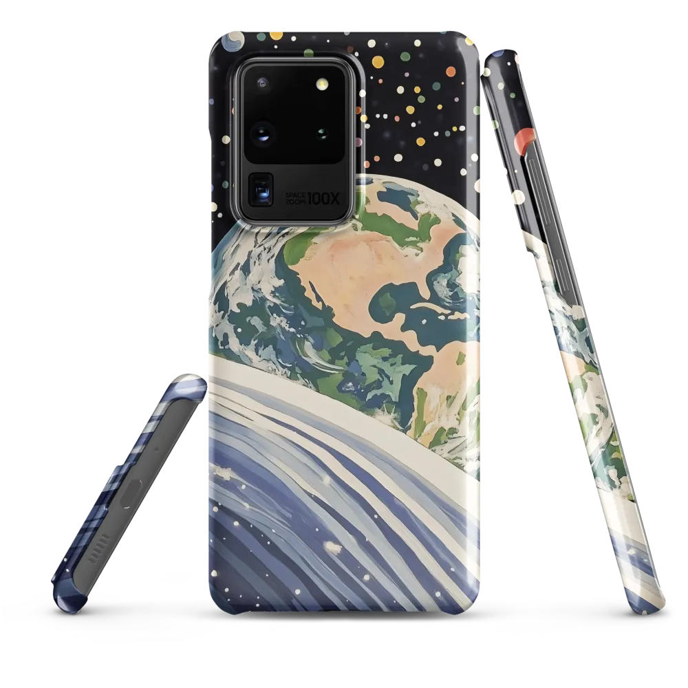 Celestial View: A Surreal Journey Through Space