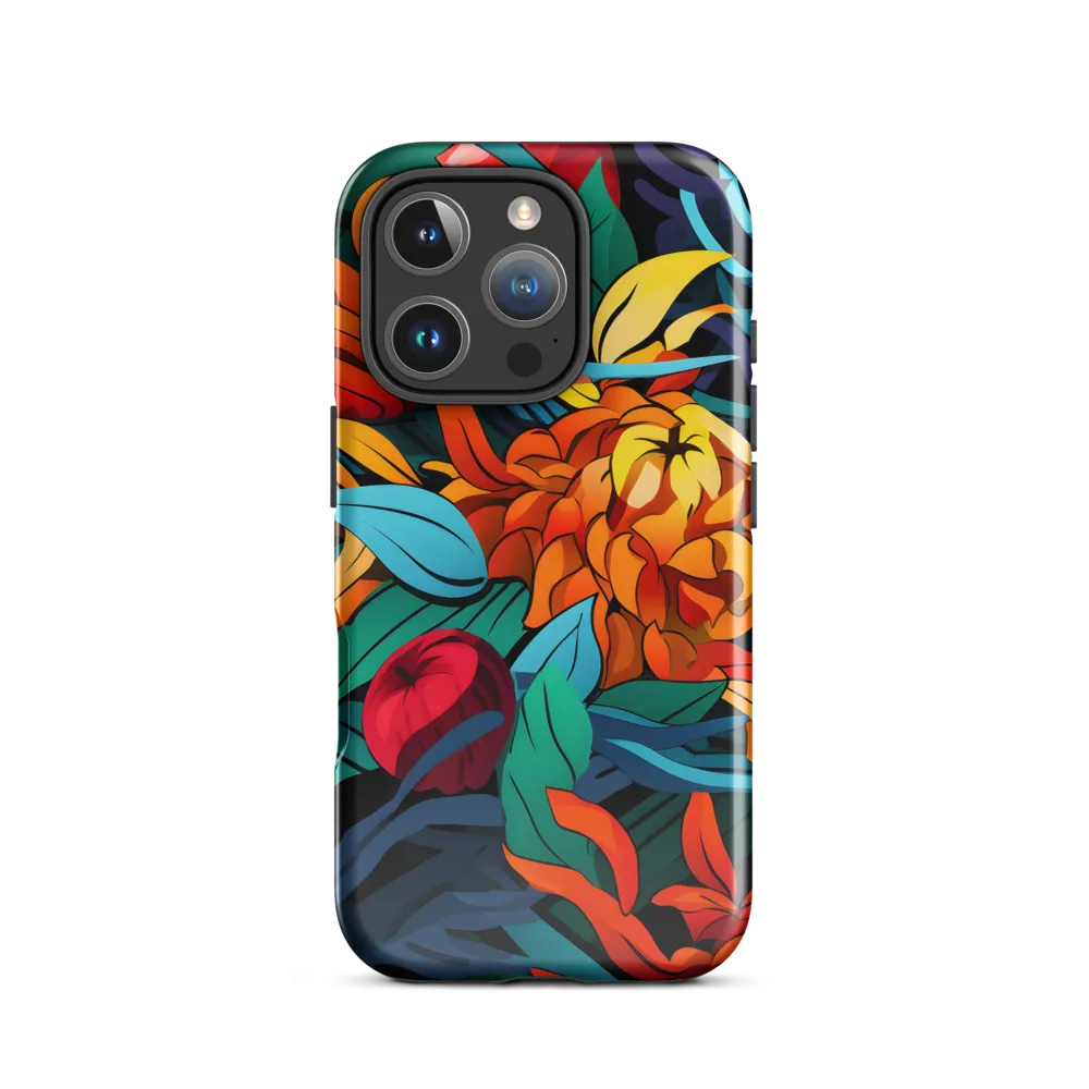 Tropical Harmony | Phone Case |  16 Pro | Tough Case | Glossy