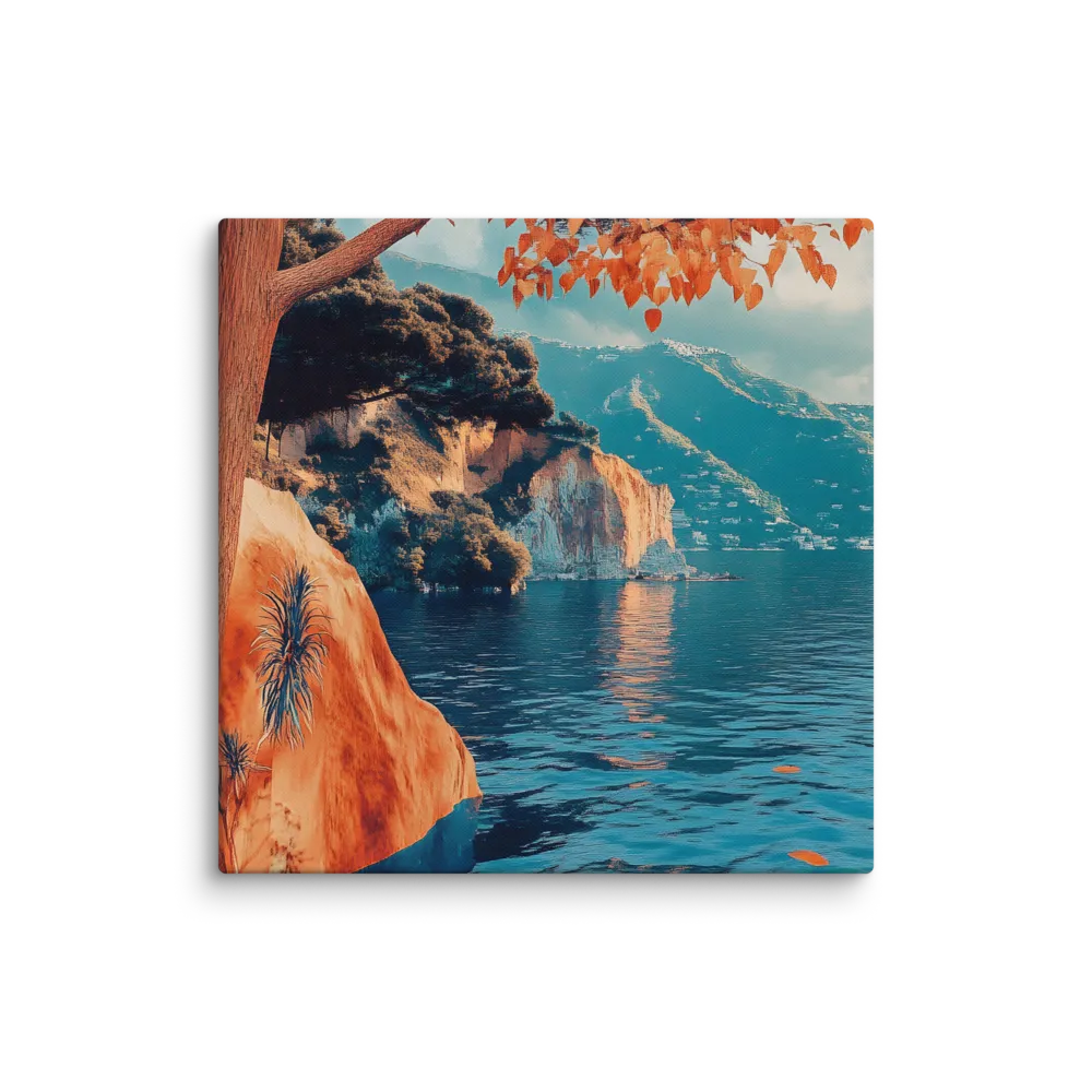 Elysian Waterscape | Canvas | 30″×30″