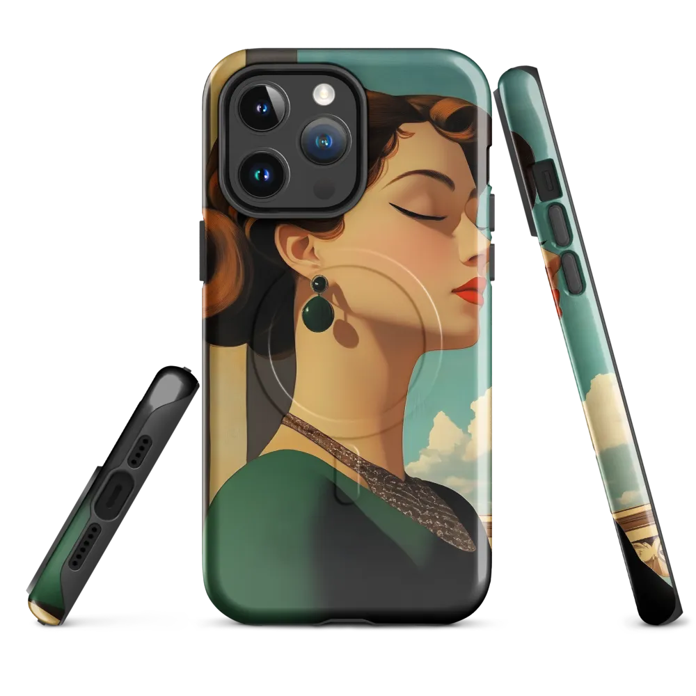 Elegance in Art Deco: A Portrait of Grace