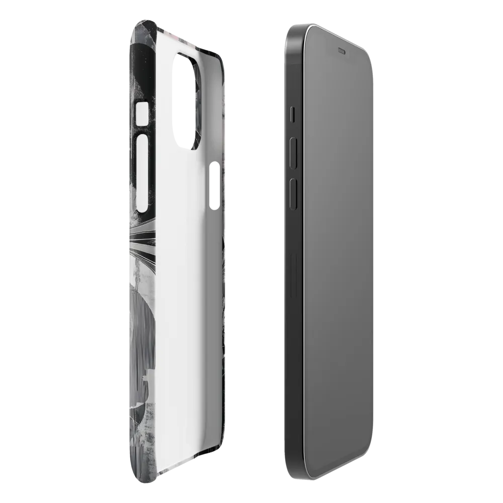 Floral Fusion in Monochrome