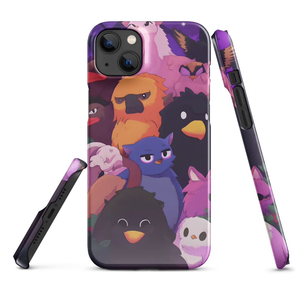 Whimsical Avian Gathering