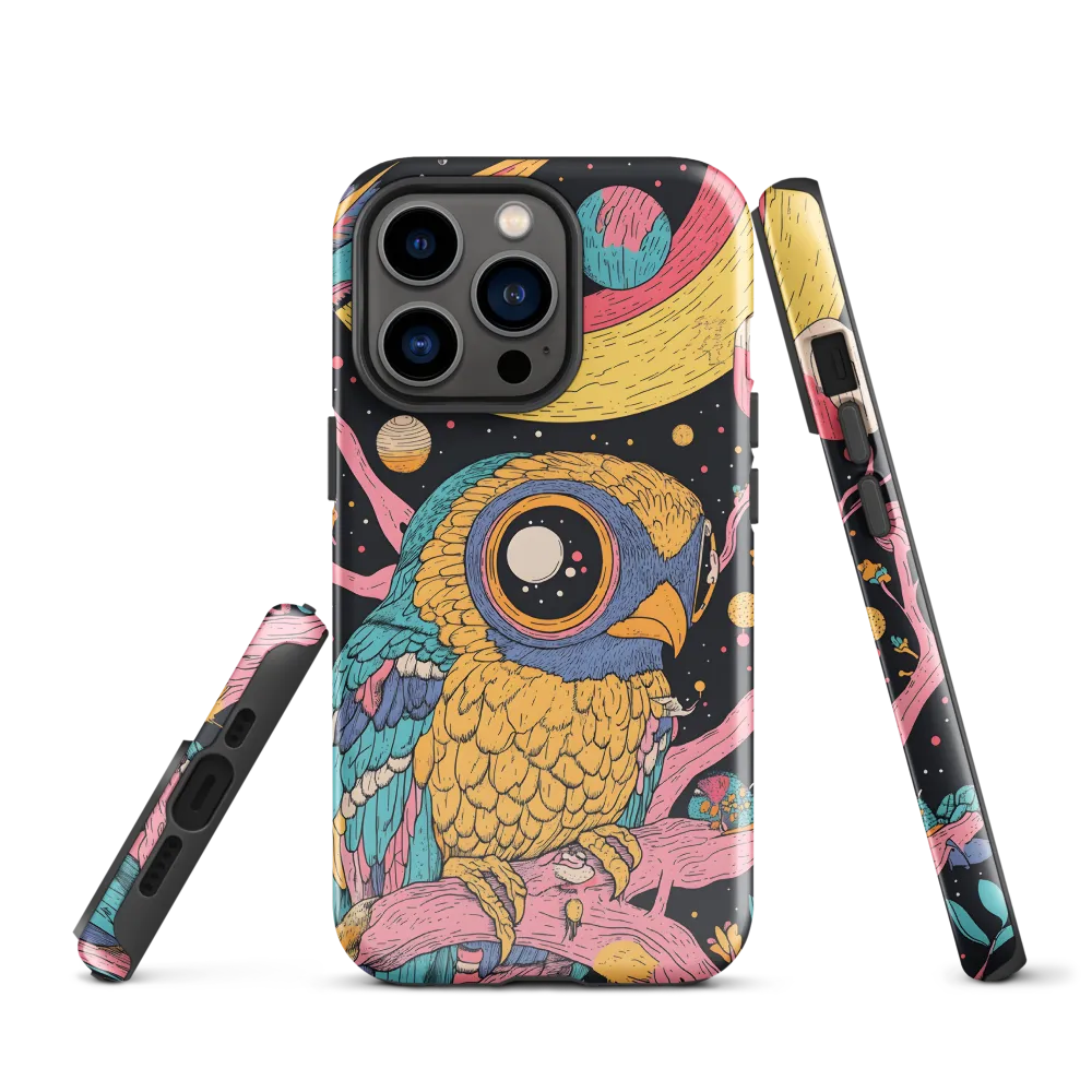 Whimsical Cosmic Owl