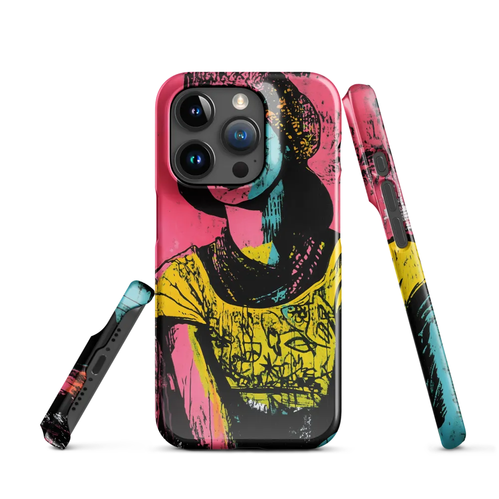 Urban Elegance: A Graffiti Portrait