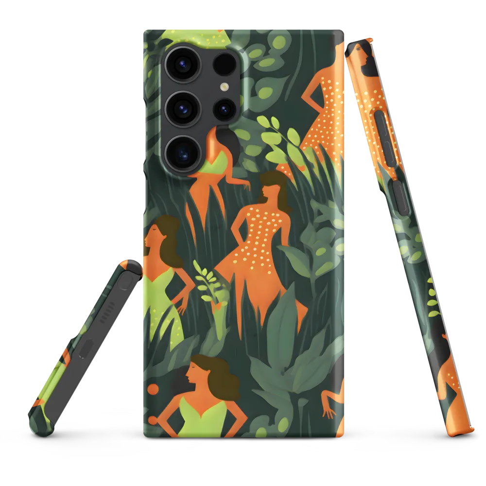 Playful Harmony in Patterns | Phone Case |  S23 Ultra | Snap Case | Matte