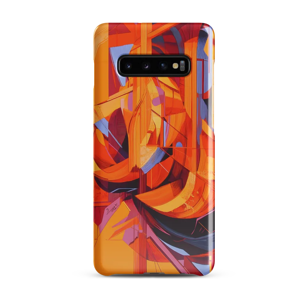 Dynamic Abstract Symphony | Phone Case |  S10 Plus | Snap Case | Glossy