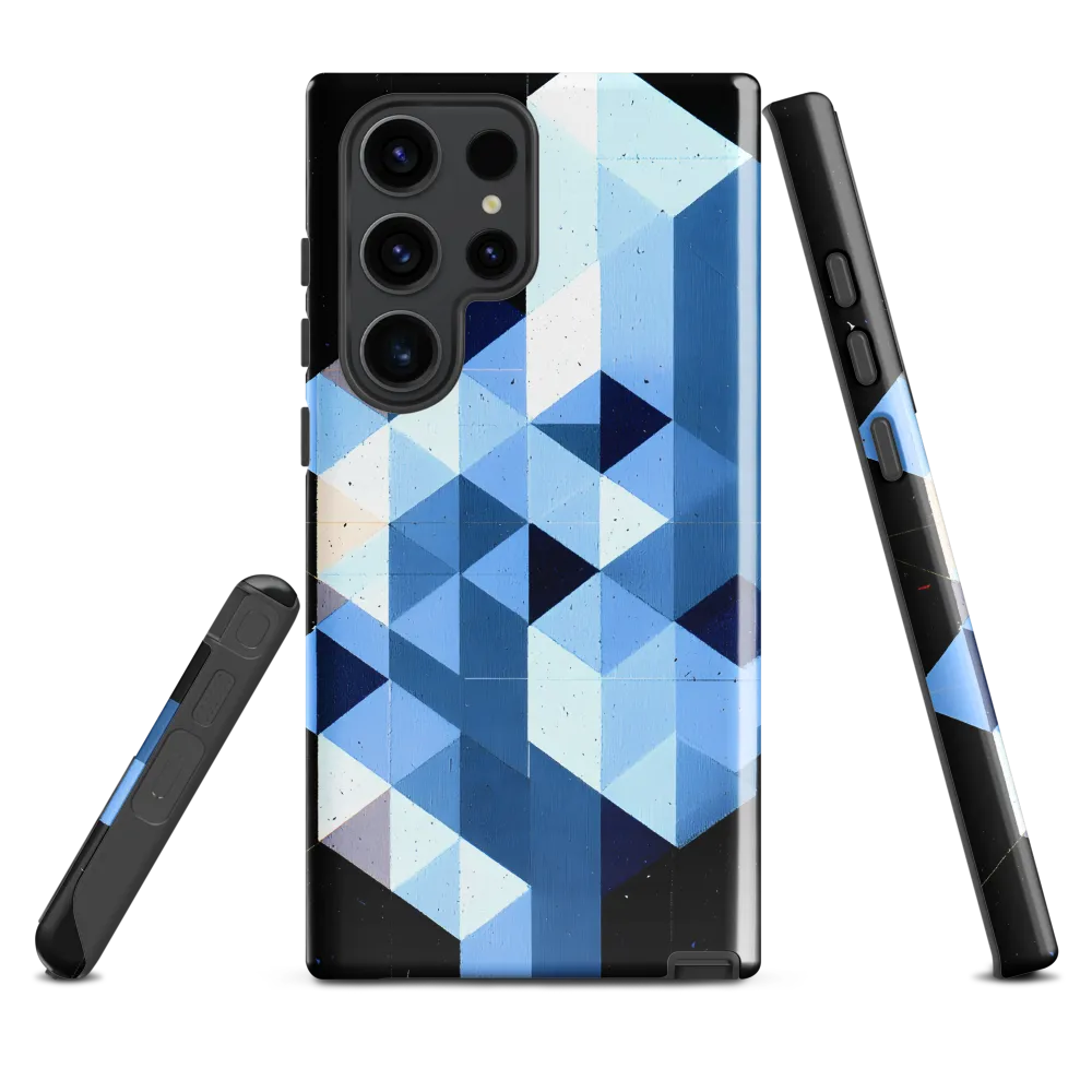 Blueprint of Depth | Phone Case |  S23 Ultra | Tough Case | Glossy