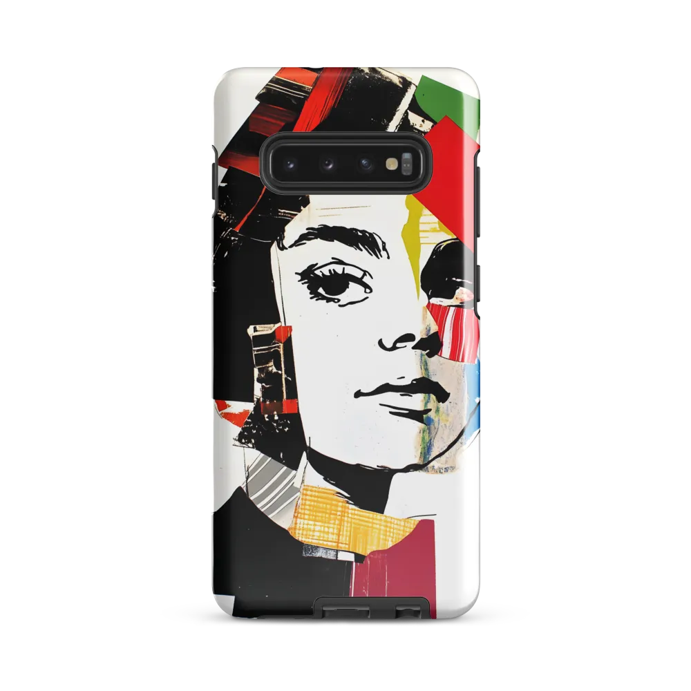 Fragmented Visage | Phone Case |  S10 Plus | Tough Case | Glossy