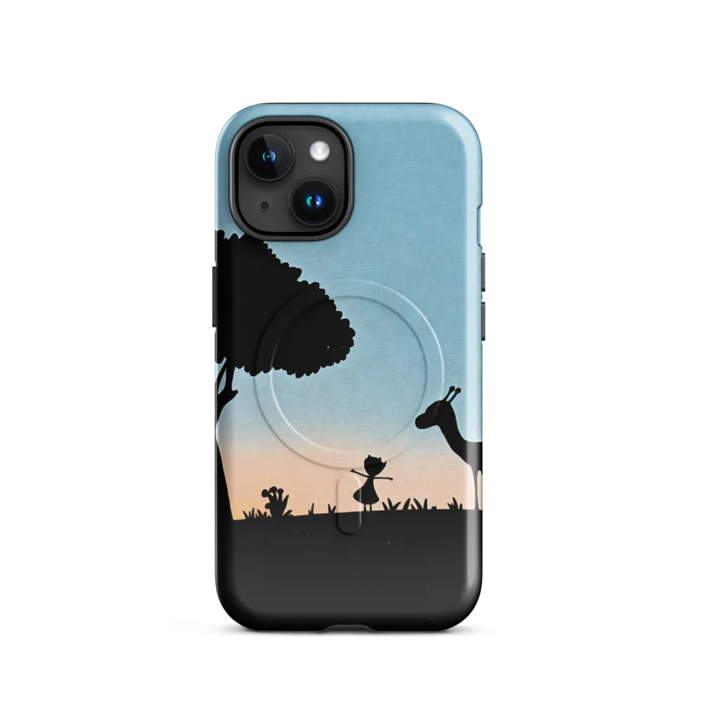 Curiosity in the Silhouette | Phone Case |  15 | MagSafe® Tough Case | Glossy
