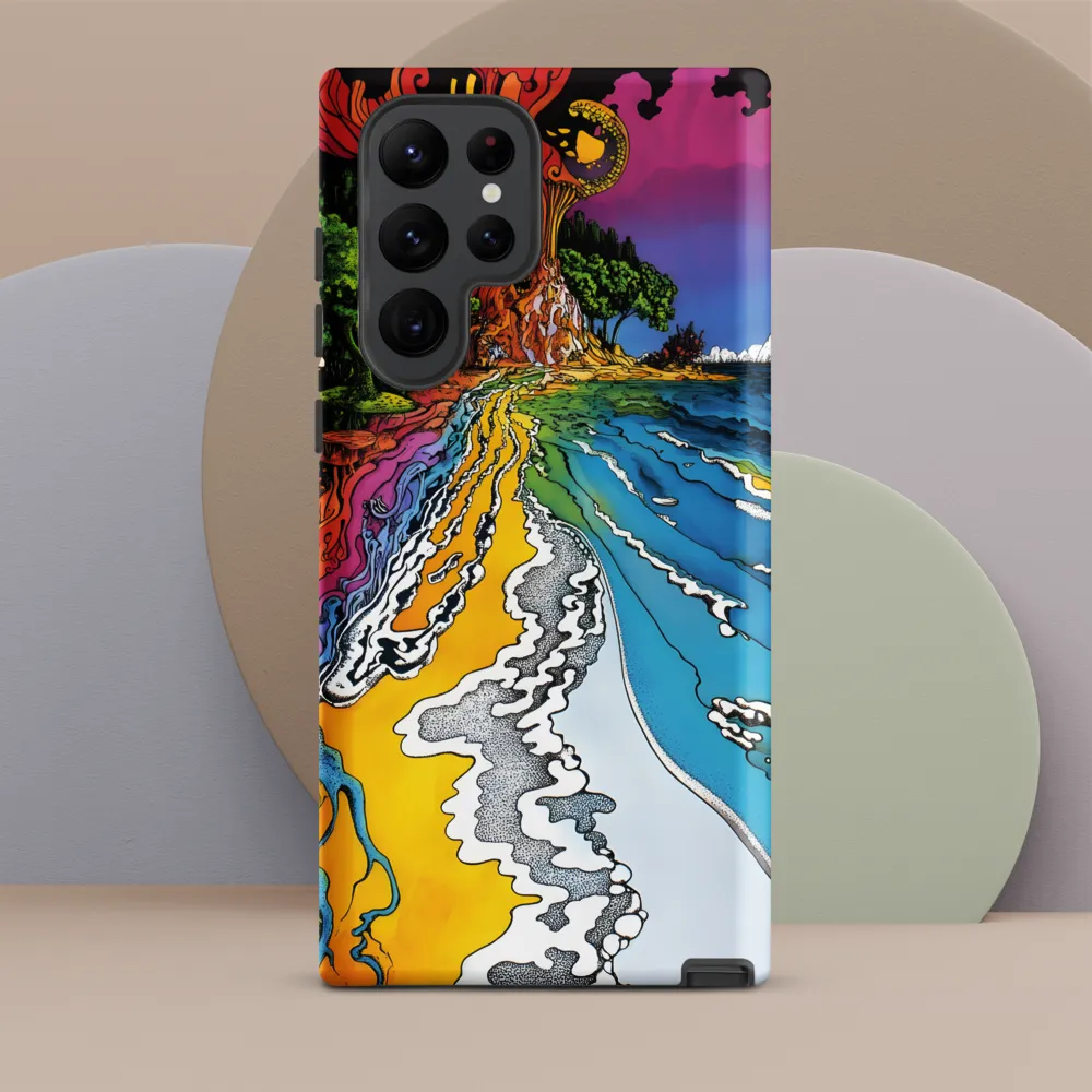 Ethereal Flow: A Psychedelic Landscape