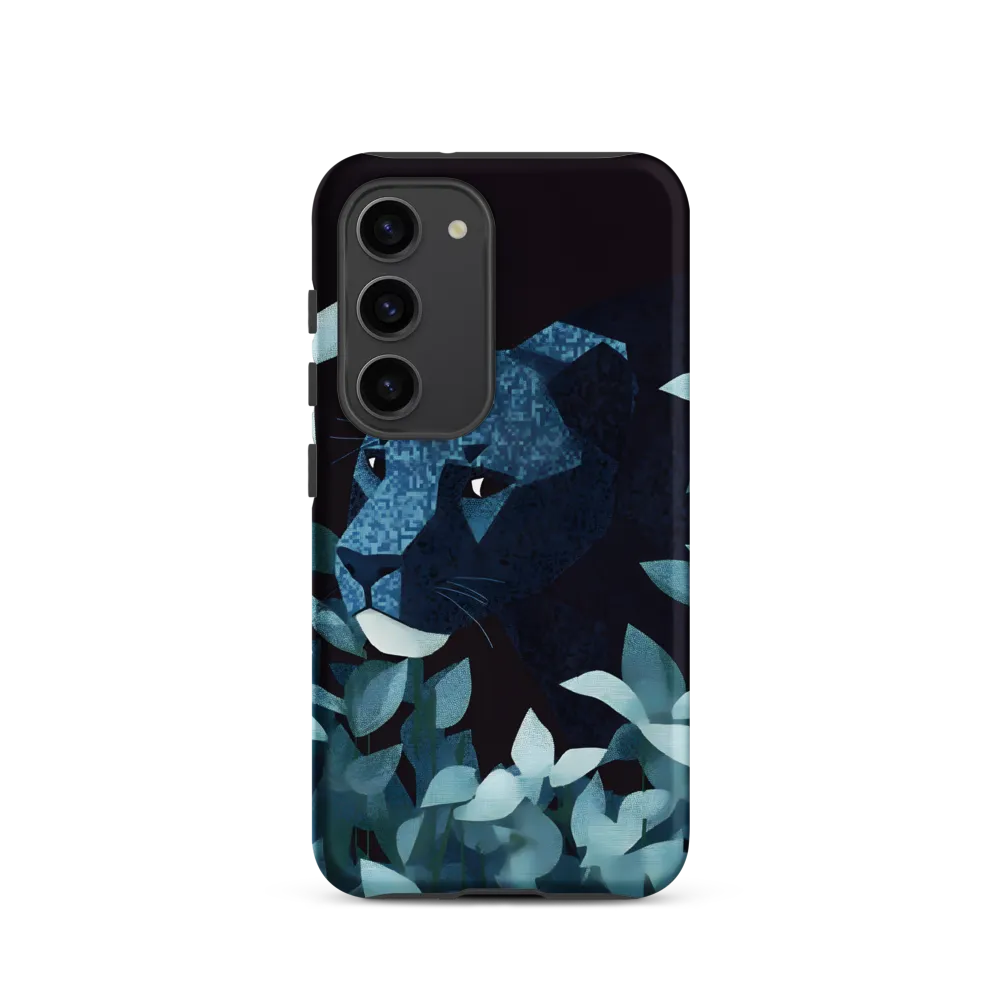 Lurking Blue: The Panther's Gaze