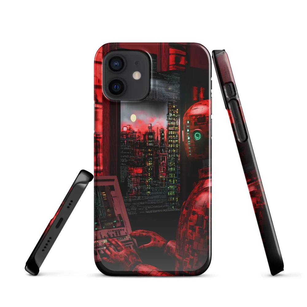 Crimson Sentinel at the Control Window