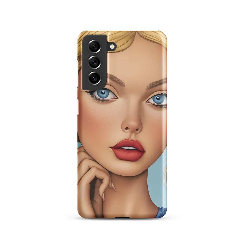 Serenity in Blue | Phone Case |  S21 | Snap Case | Matte
