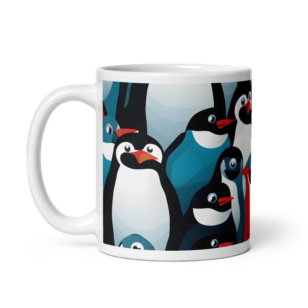 Penguin Parade | Mugs | Multiple Sizes & Colors