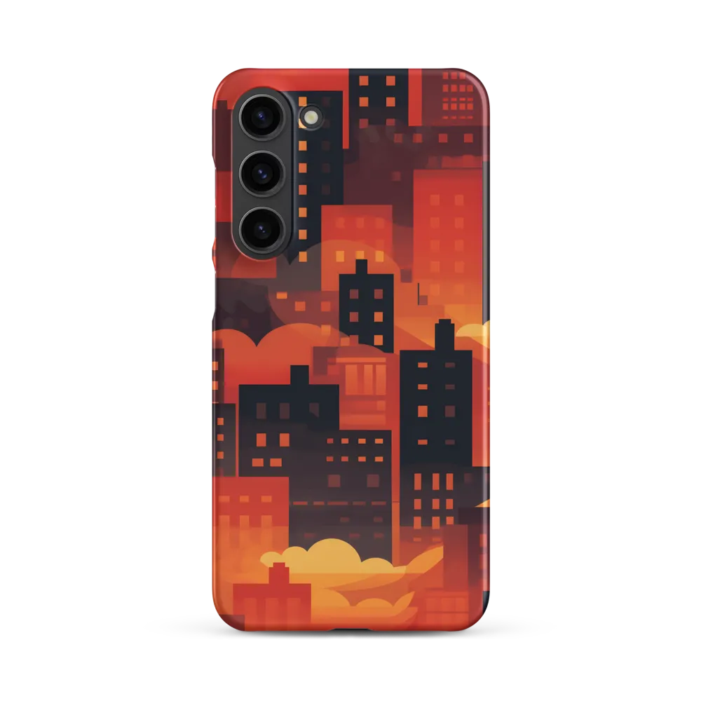 Radiance of the Urban Horizon | Phone Case |  S23 Plus | Snap Case | Matte