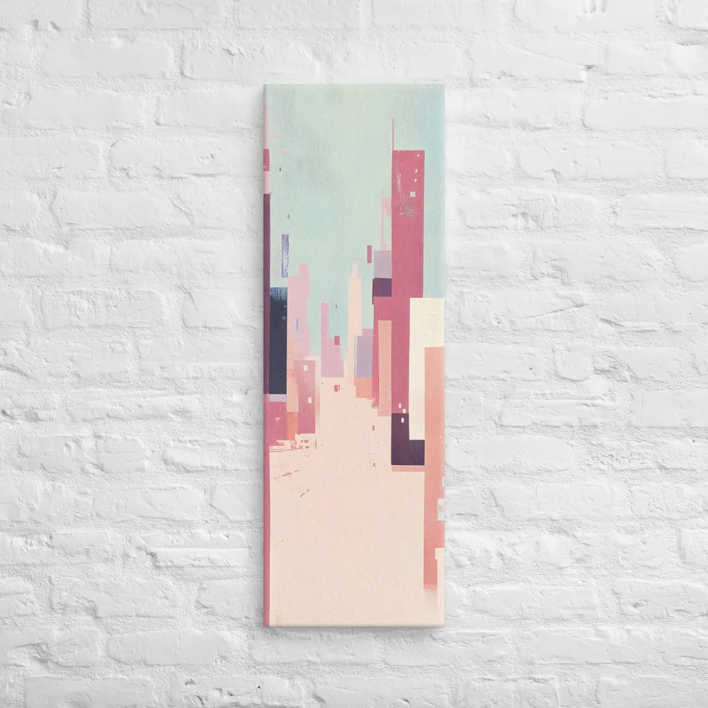 Tranquil Cityscape | Canvas | 12″×36″
