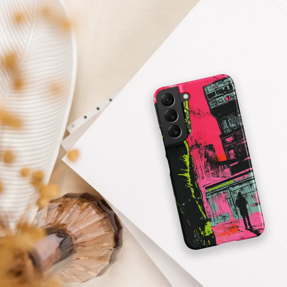 Urban Echoes of Mystery | Phone Case |  S22 | Snap Case | Matte