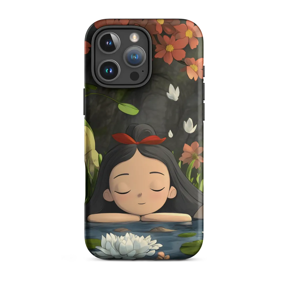 Tranquility by the Waterside | Phone Case |  16 Pro Max | Tough Case | Matte