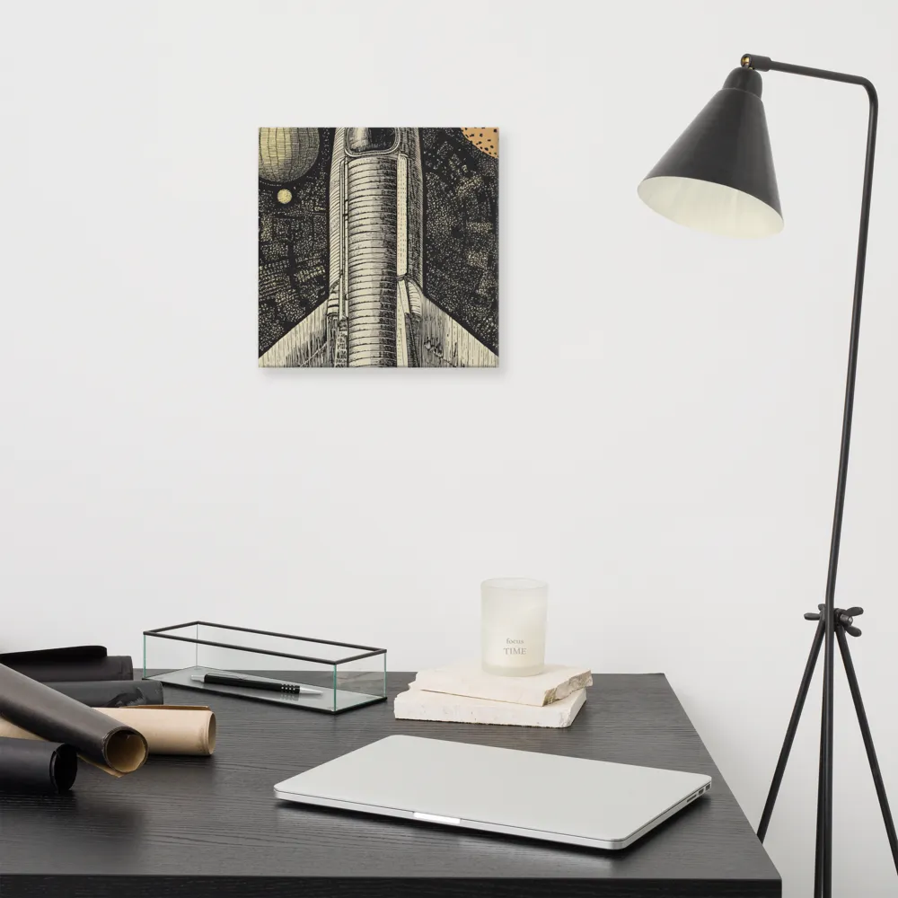 Voyage to the Unknown | Canvas | 12″×12″