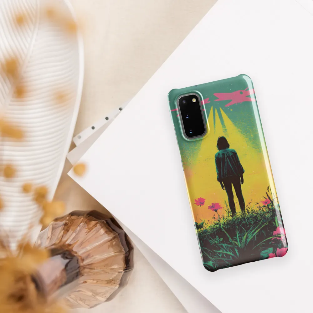 Awakening in a Surreal Landscape | Phone Case |  S20 | Snap Case | Glossy