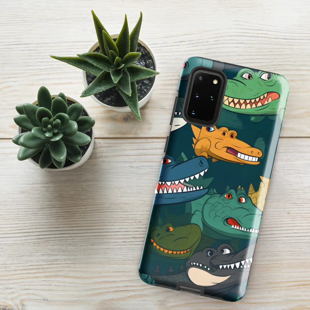 Cheerful Crocodilian Parade