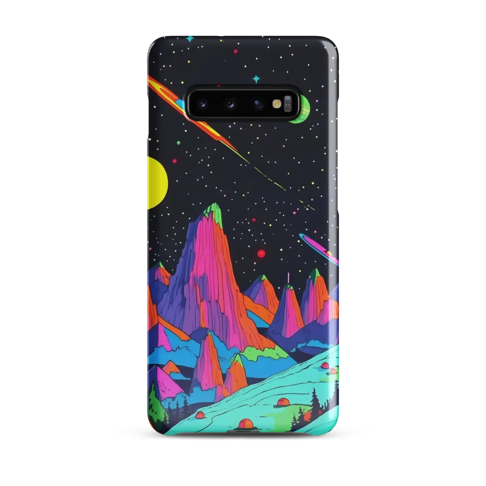 Cosmic Peaks of the Psychedelic Realm | Phone Case |  S10 Plus | Snap Case | Glossy